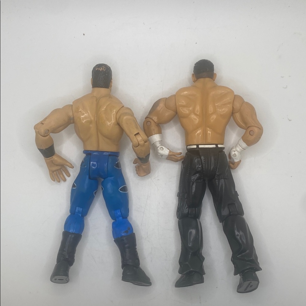 Lot of seven iconic wrestling action figures from the Jakks Pacific era, - Picture 5 of 14